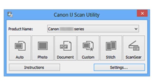 canon scanner software windows 10